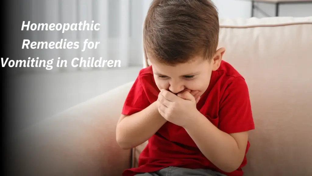 Homeopathic Remedies for Vomiting in Children