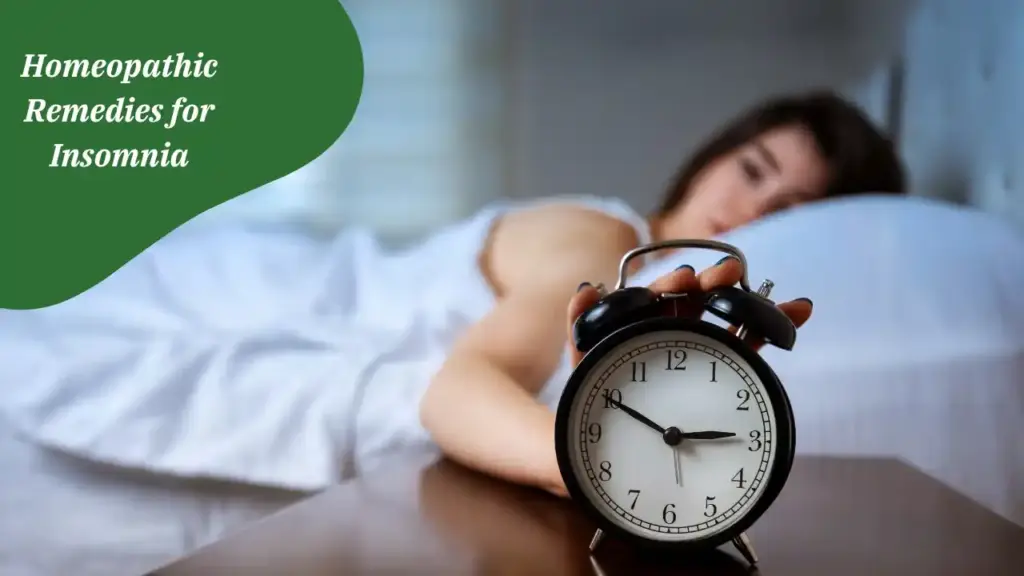 Homeopathic Remedies for Insomnia